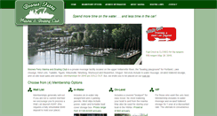 Desktop Screenshot of boonesferrymarina.com